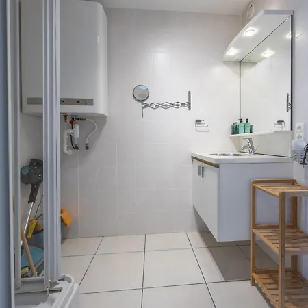Volledig Gerenoveerd 2 Slaapkamer In Westende-bad, 250 M Het Вестенде-Бад